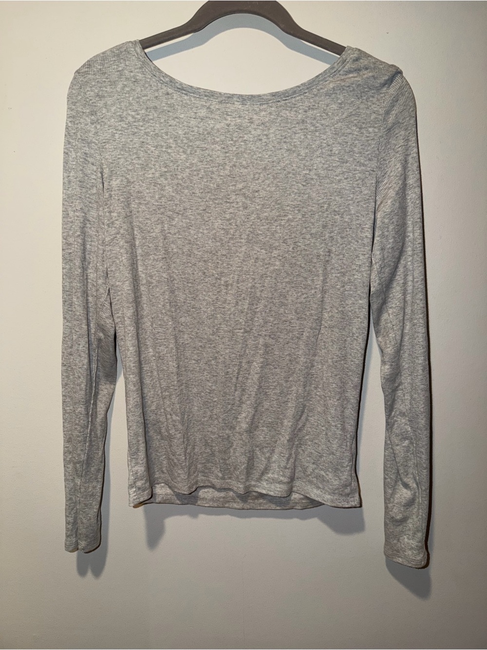 Universal Thread Light Gray Long Sleeve Tee